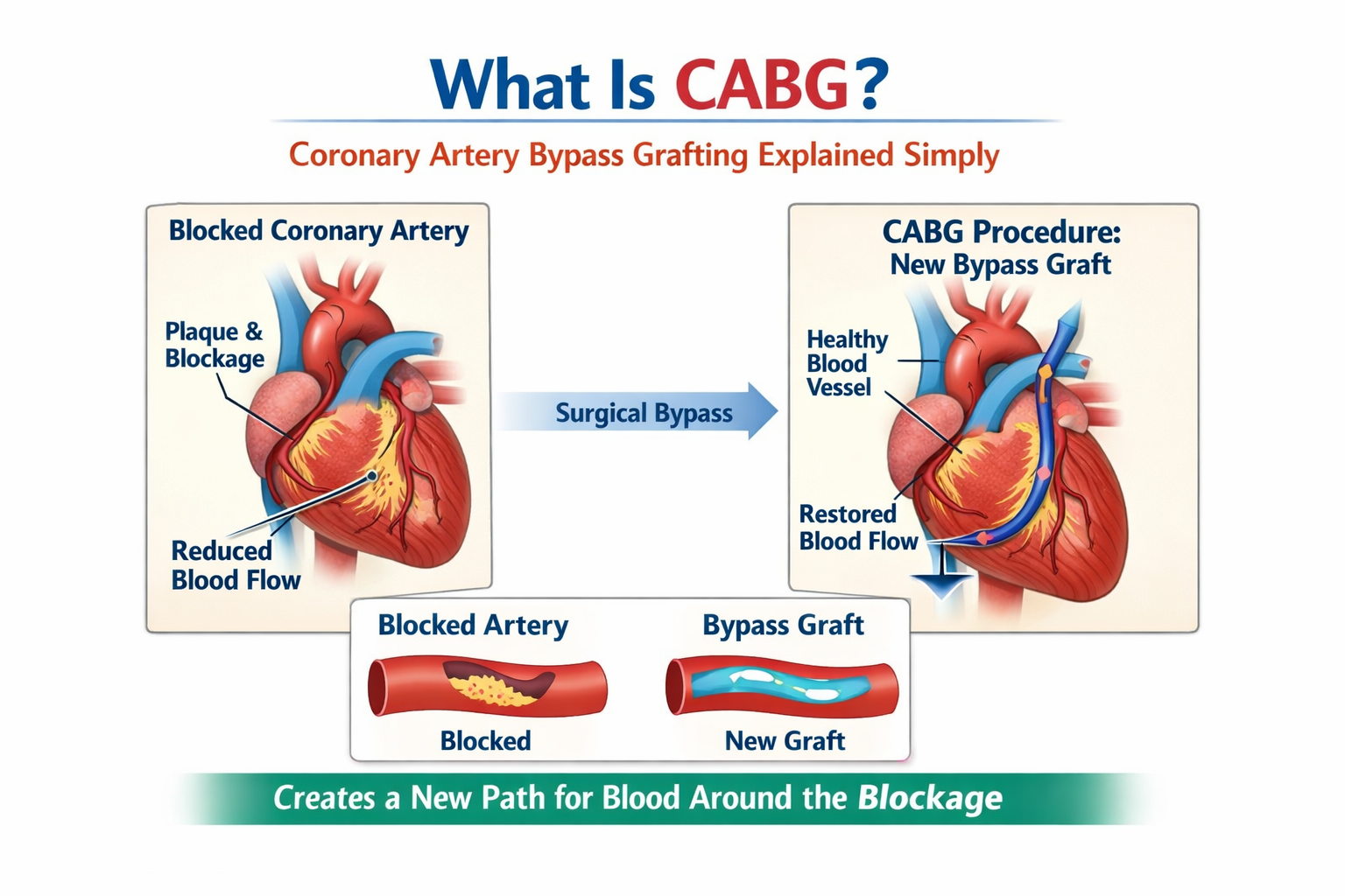 What Is CABG? Coronary Artery Bypass Grafting Explained Simply
