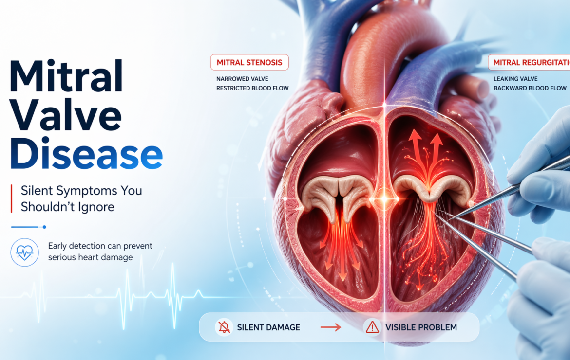 Mitral Valve Disease — Symptoms, Causes and Treatment Options
