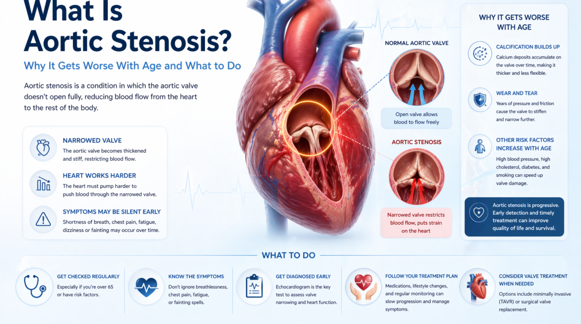 What Is Aortic Stenosis? Why It Gets Worse With Age and What to Do