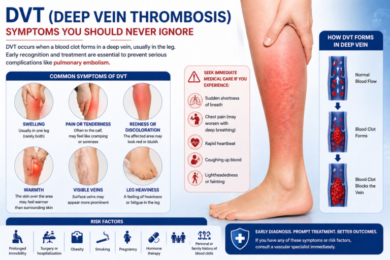 DVT deep vein thrombosis symptoms