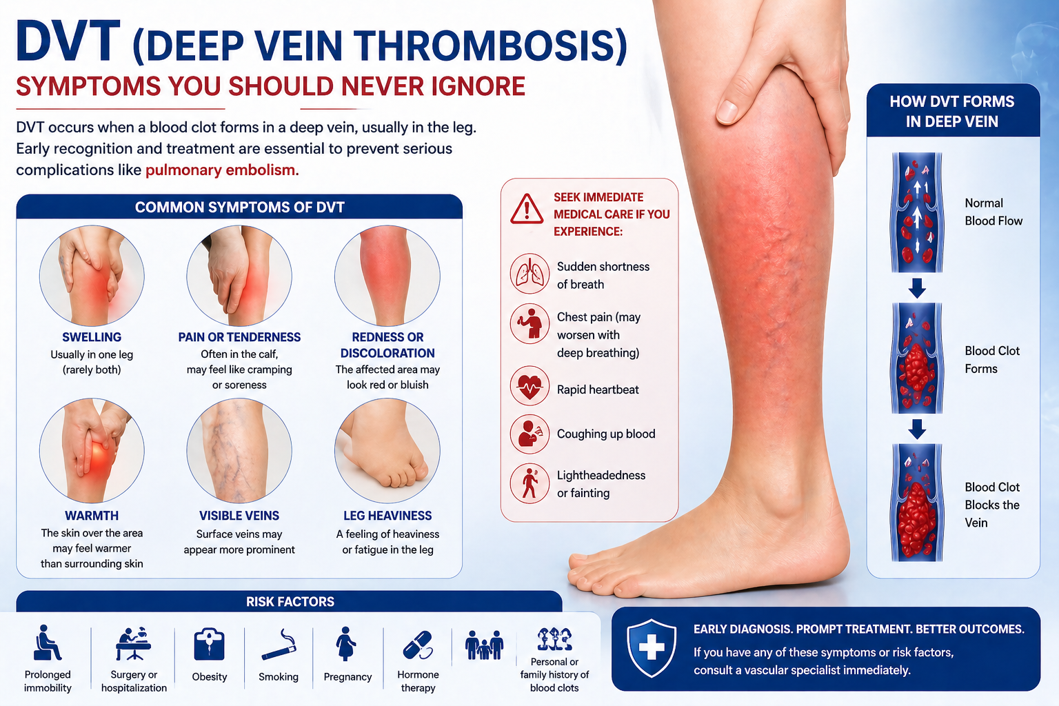  DVT deep vein thrombosis symptoms