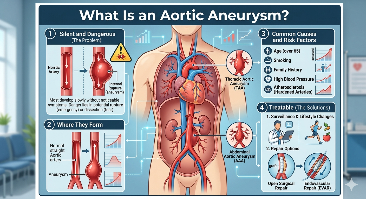 What Is an Aortic Aneurysm? Silent, Dangerous — and Treatable