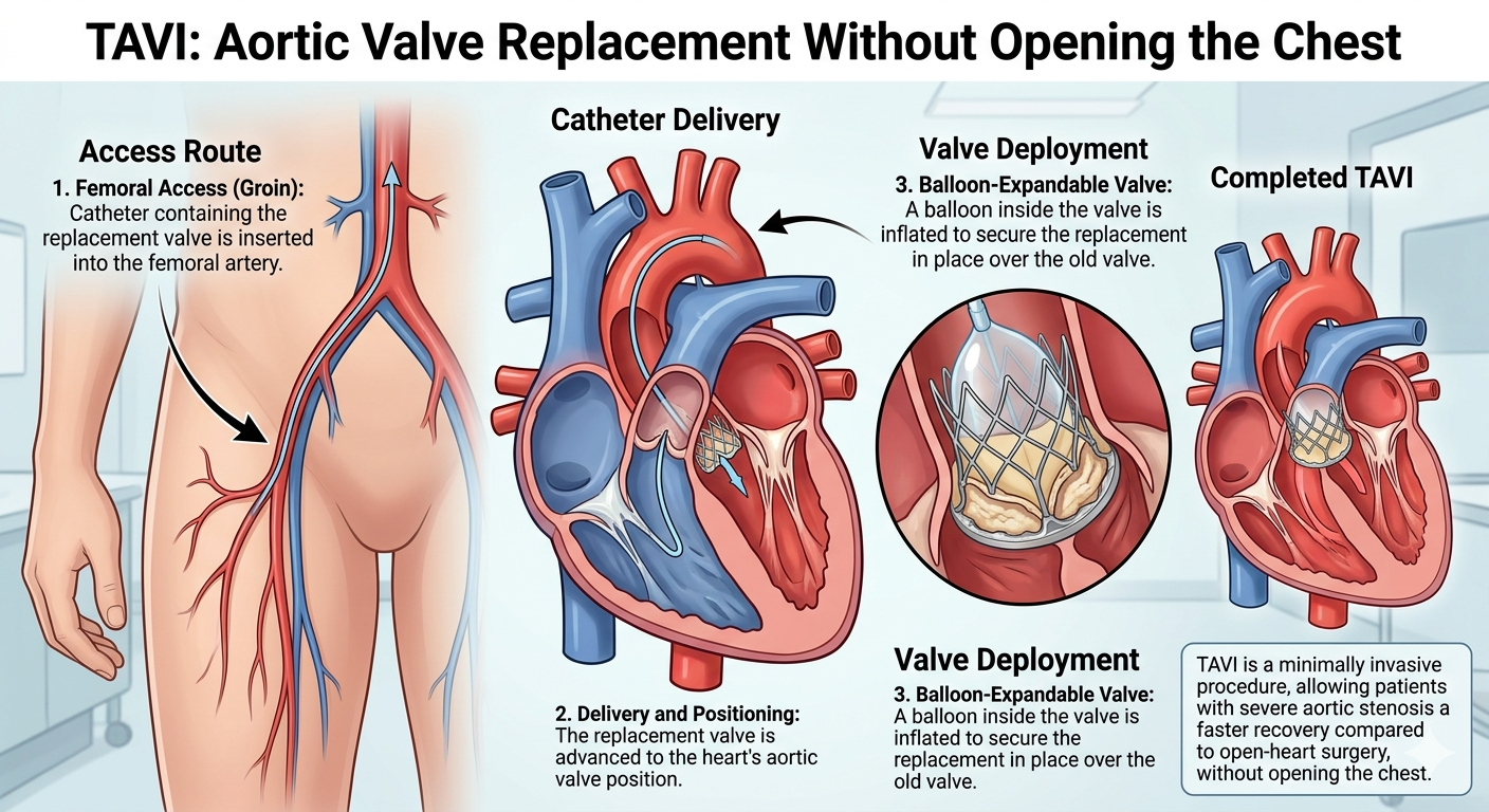  What Is TAVI? Aortic Valve Replacement Without Opening the Chest