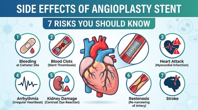 side Effects of Angioplasty Stent: 7 Risks You Should Know