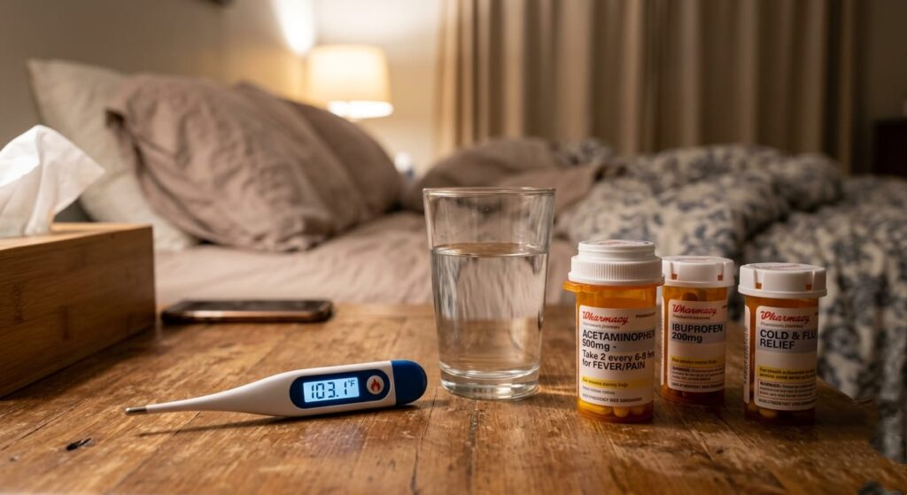 Fever is one of the warning symptoms after stent placement.