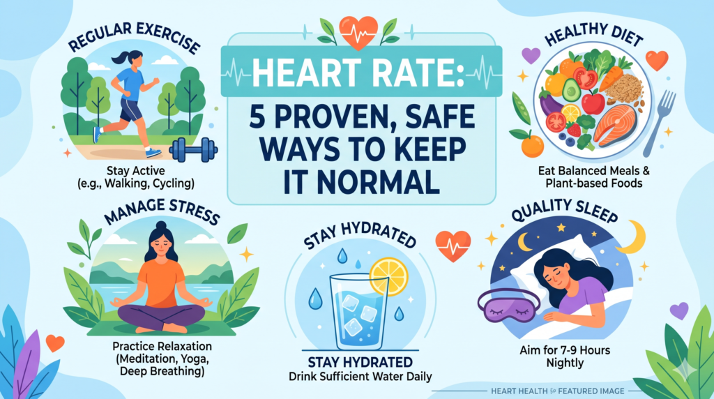 Heart Rate: 5 Proven, Safe Ways to Keep It Normal