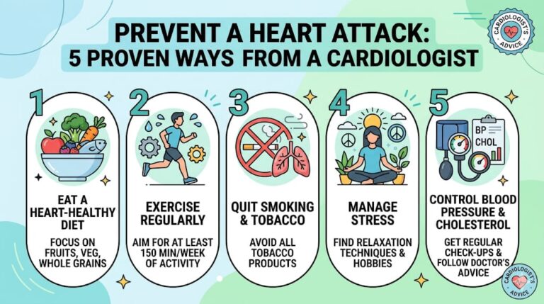 Prevent a Heart Attack: 5 Proven Ways from a Cardiologist