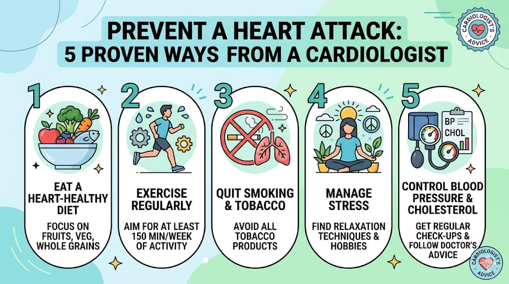 Prevent a Heart Attack: 5 Proven Ways from a Cardiologist