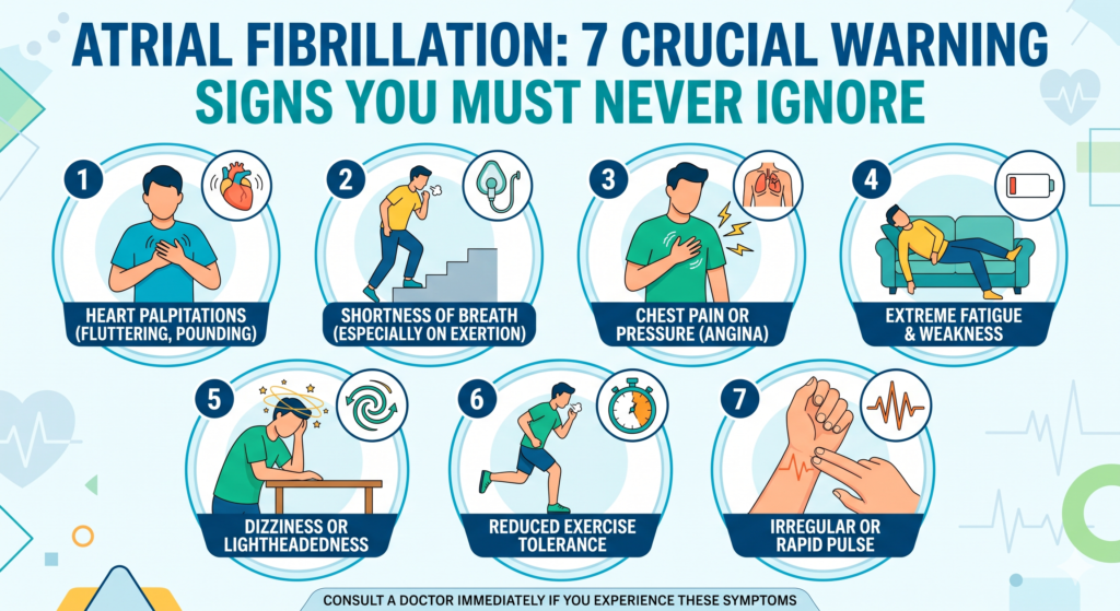 Atrial Fibrillation: 7 Crucial Warning Signs You Must Never Ignore