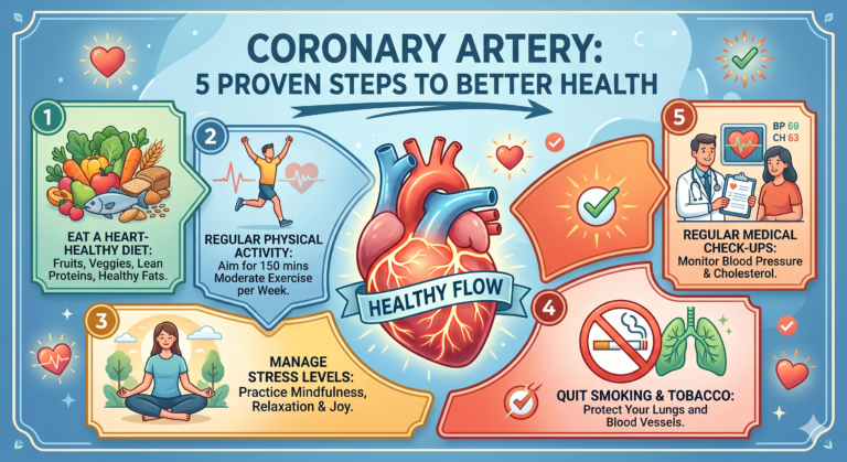 Coronary Artery: 5 Proven Steps To Better Health