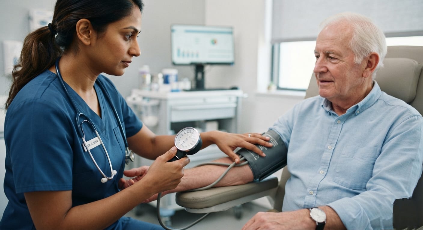 Blood Pressure Monitoring and Routine Checkup
