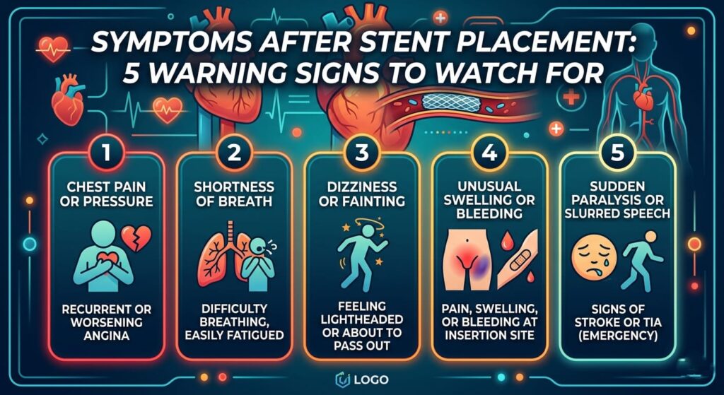 Symptoms After Stent Placement: 5 Warning Signs to Watch For