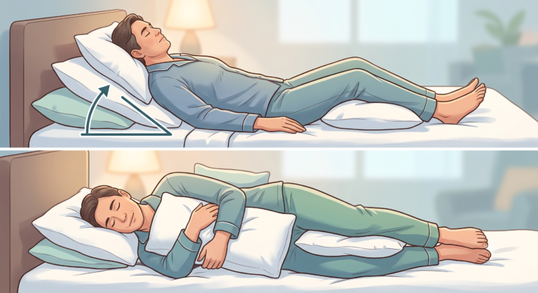 best sleeping positions after open heart surgery