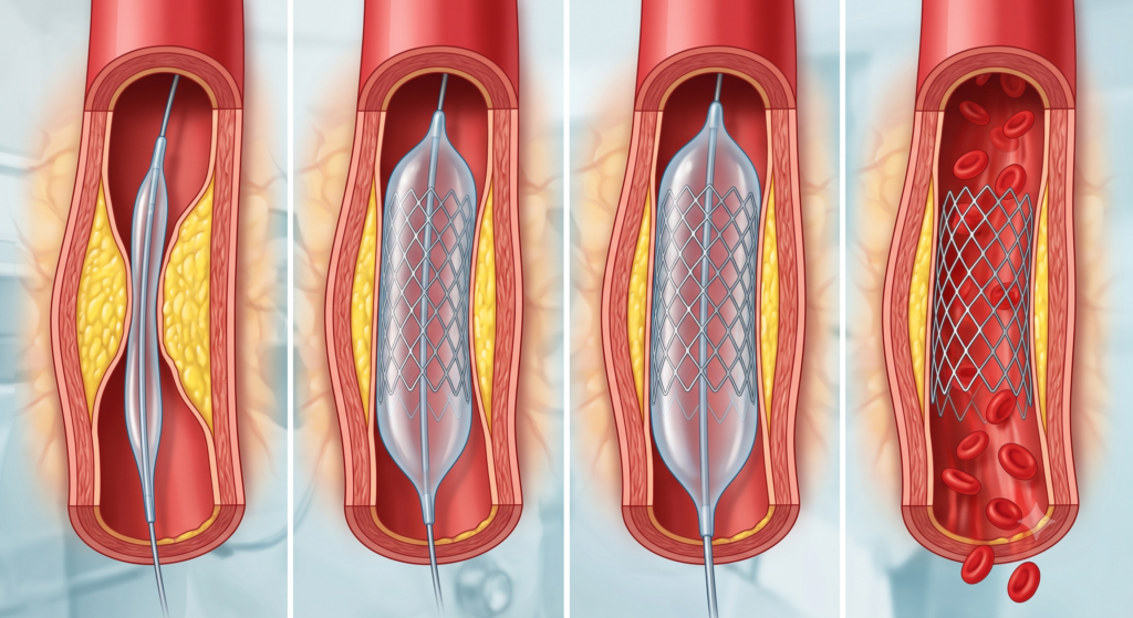 Balloon Angioplasty and Stenting