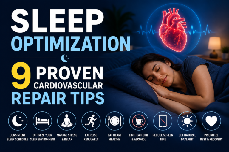 Sleep Optimization: 9 Proven Cardiovascular Repair Tips-make featured image