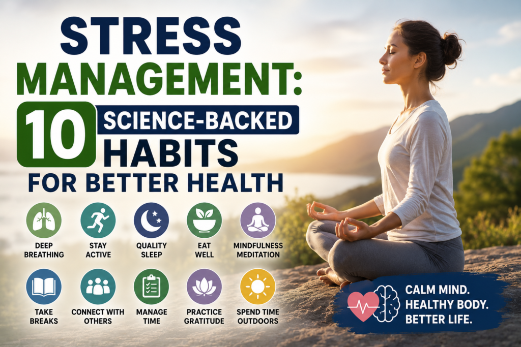 Stress Management: 10 Science-Backed Habits for Better Health