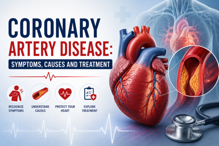 Coronary artery disease: symptoms, causes and treatment