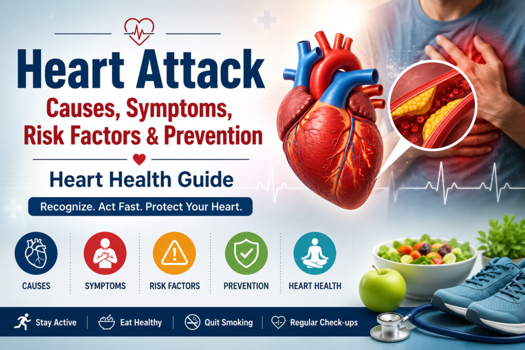 Heart Attack Causes, Symptoms, Risk Factors & Prevention | Heart Health Guide