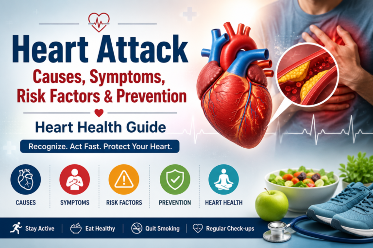 Heart Attack Causes, Symptoms, Risk Factors & Prevention | Heart Health Guide