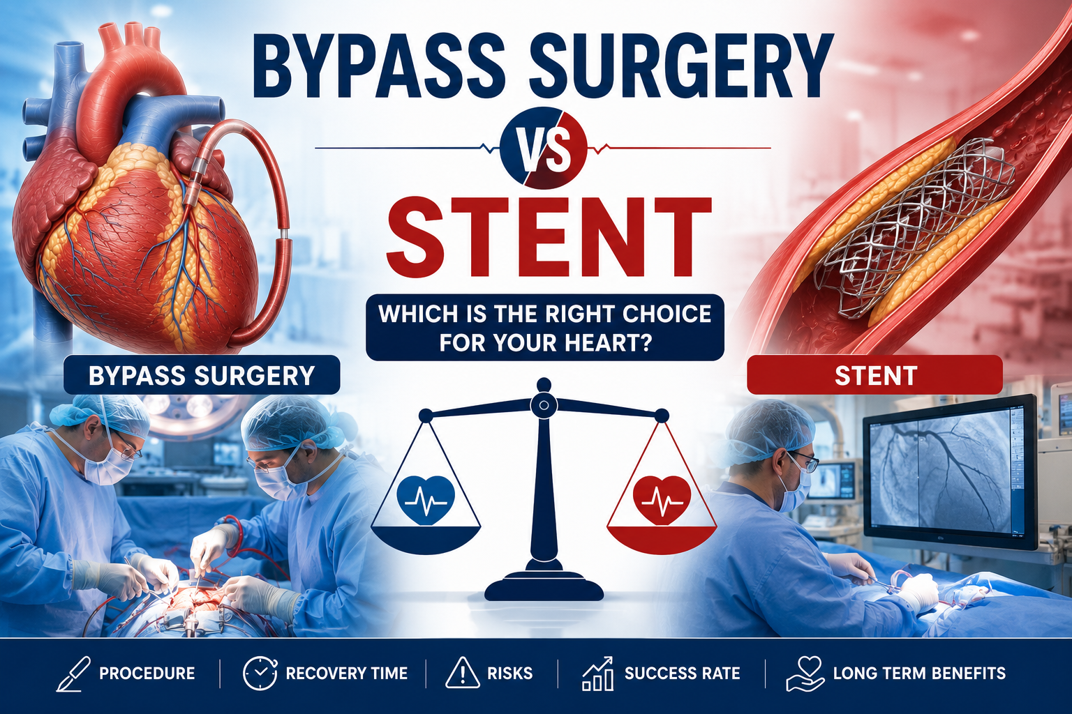 Bypass Surgery vs Stent