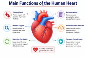 Main Functions of the Human Heart