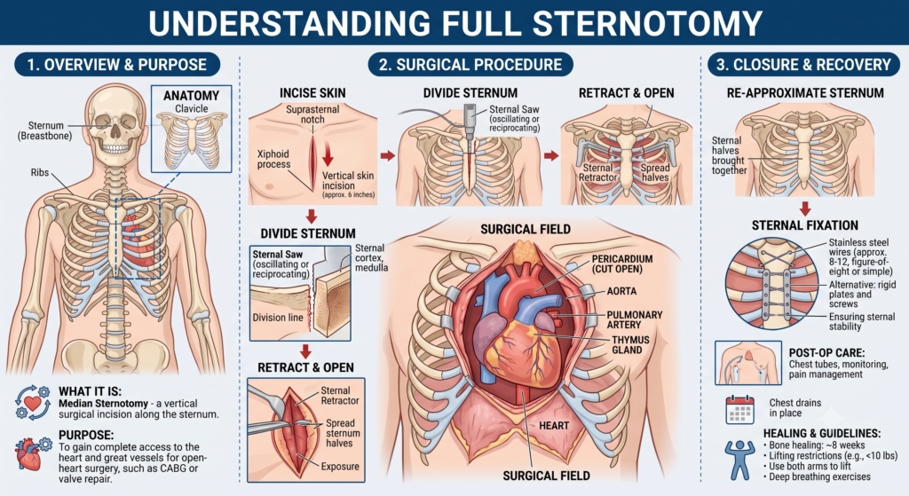 Understanding Full Sternotomy